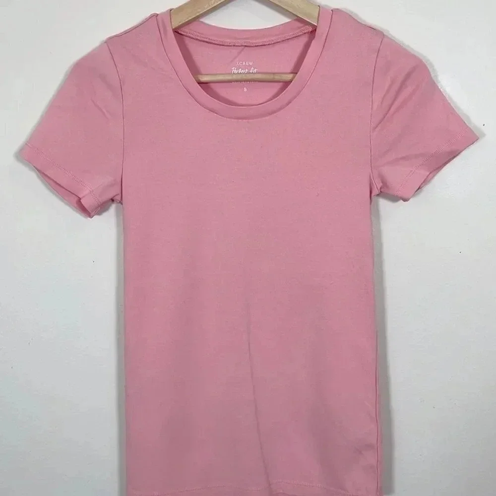 J.CREW Perfect Fit Cotton Crew Neck Tee